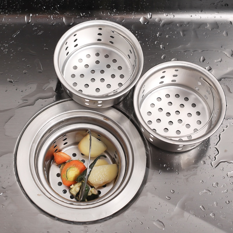 FONHREW Panier Filtrant Pour évier En Acier Inoxydable - Forme Cygne, Accroche-robust, Idéal Pour égoutter Et Ranger - 8