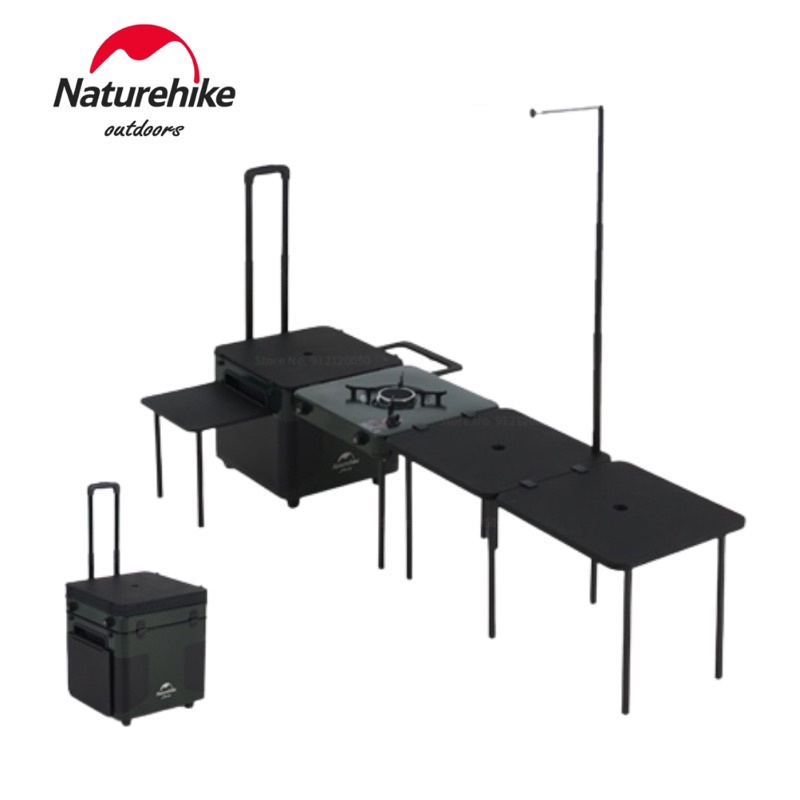 Naturehike Portable Mobile Kitchen Box Camping Barbecue Cooking IGT