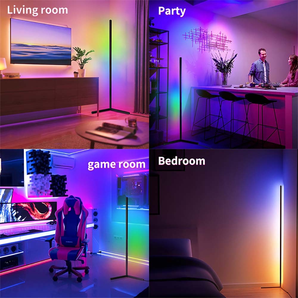Led Ambient Light Rgb Dimmable Night Light Bedroom Light Multicolor Color  Changing Modern Ambient Light Three Level Dimmable Light Colorful Light  Sour