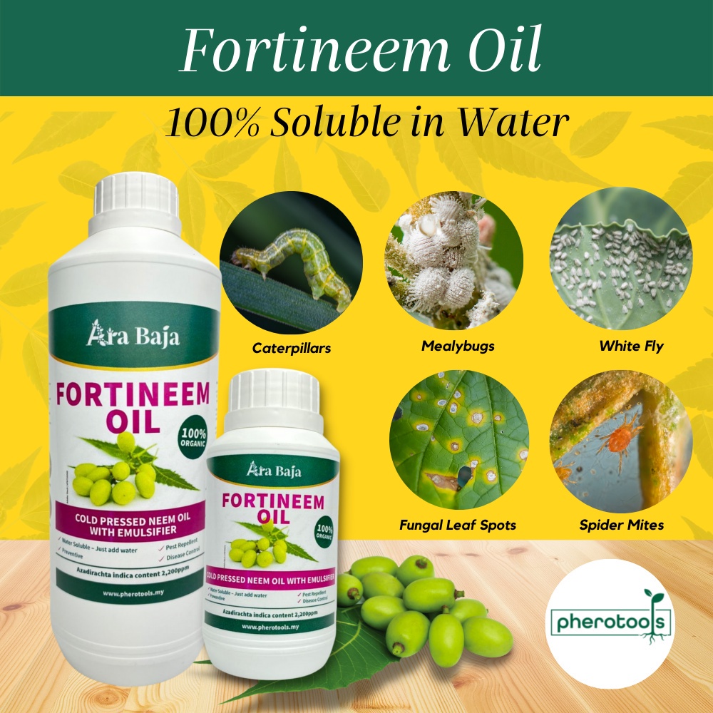 Pherotools NEEM OIL (pure 300ppm / high strength 2,200ppm) Garden
