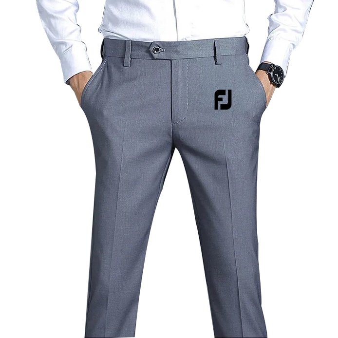 FJ Golf Suit Pants Men Spring Summer Autumn Style Korean Version Slim