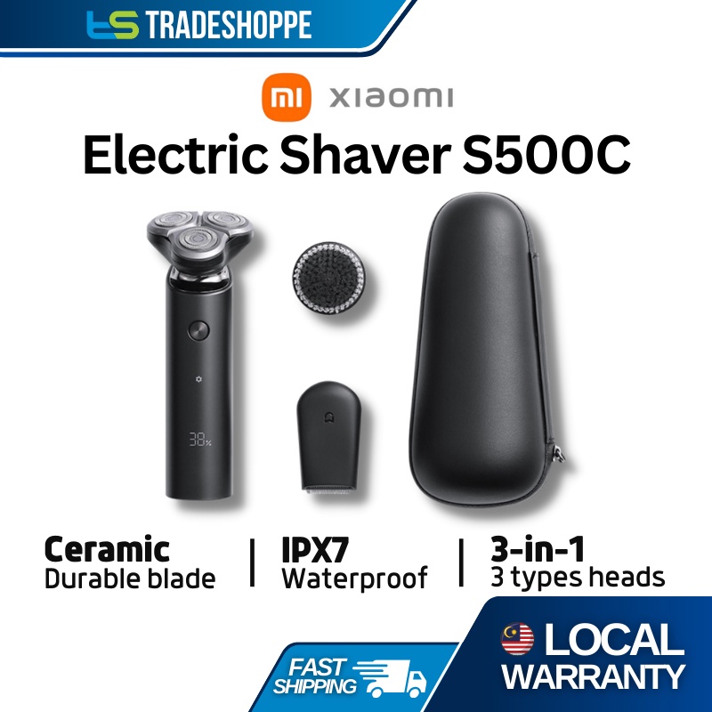 Xiaomi Mijia Electric Shaver S500C Razor 3-in-1 Cleansing, Trimming ...