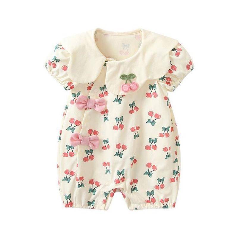 Baby Baby Clothes Summer Clothes Newborn Baby Girl Jumpsuit Princess