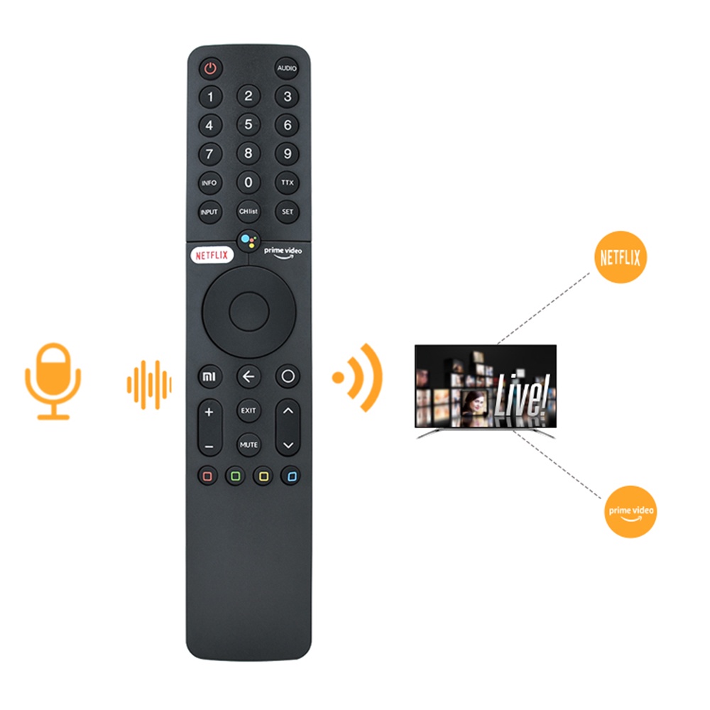 Ripley - CONTROL TV XIAOMI BLUETOOTH CON VOZ XMRM-19 L55M6-6AEU P1