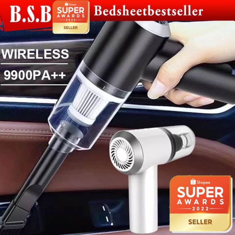 B.S.B Wireless Car Vacuum Cordless Cleaner Mini Vacuum Kereta ...