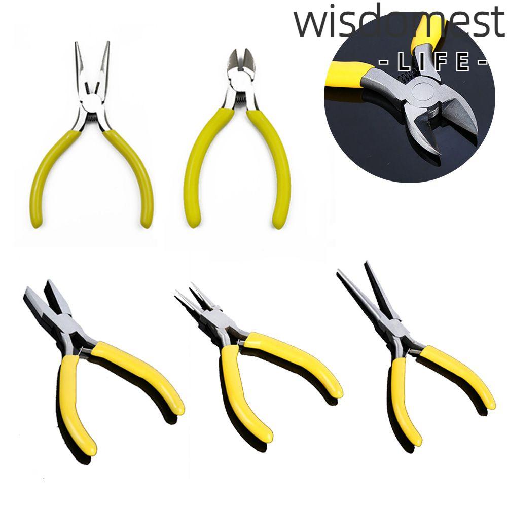 WISDOMEST1 Mini Pliers 5'' Antirust Pliers For Jewelry Hand Tool Set