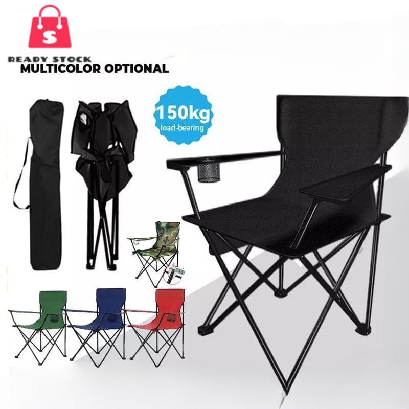 RSS_ Foldable Camping Chair Folding Chair Ultralight Portable Outdoor