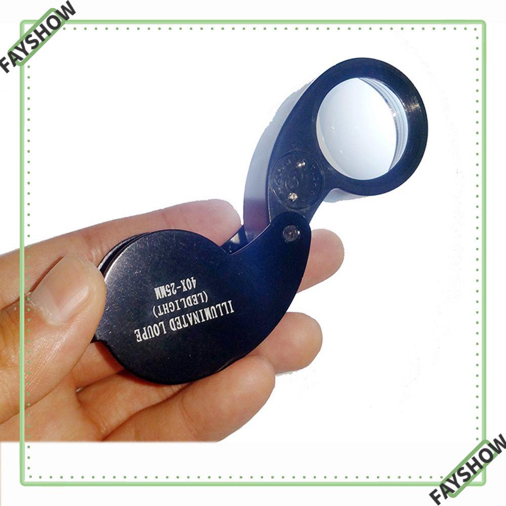 2-in 1 Portable Diamond Tester Pen with 60X LED Lighted Loupe