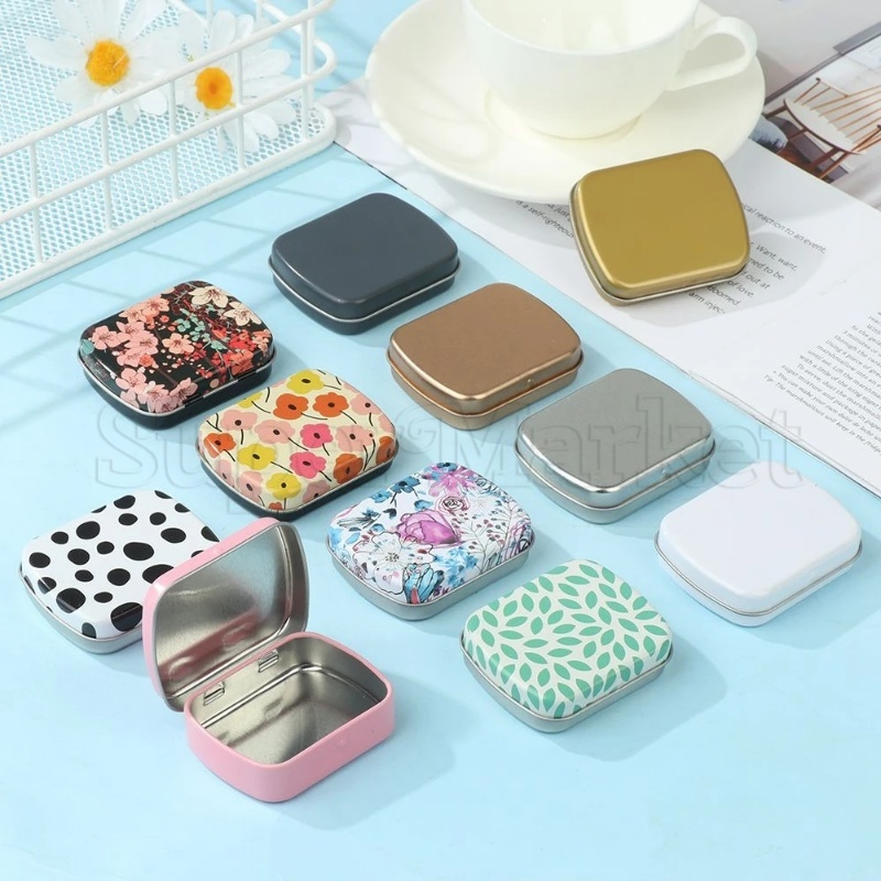 Cans Coin Earrings Headphones Gift Box Portable Small Storage Container ...