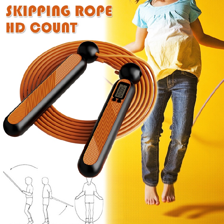 Digital Counting Jump Rope Fitness Smart Electronic Skipping Rope