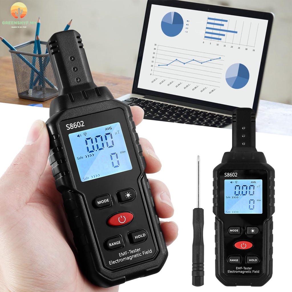 Radiation Detector Professional 3 in 1 Handheld EMF