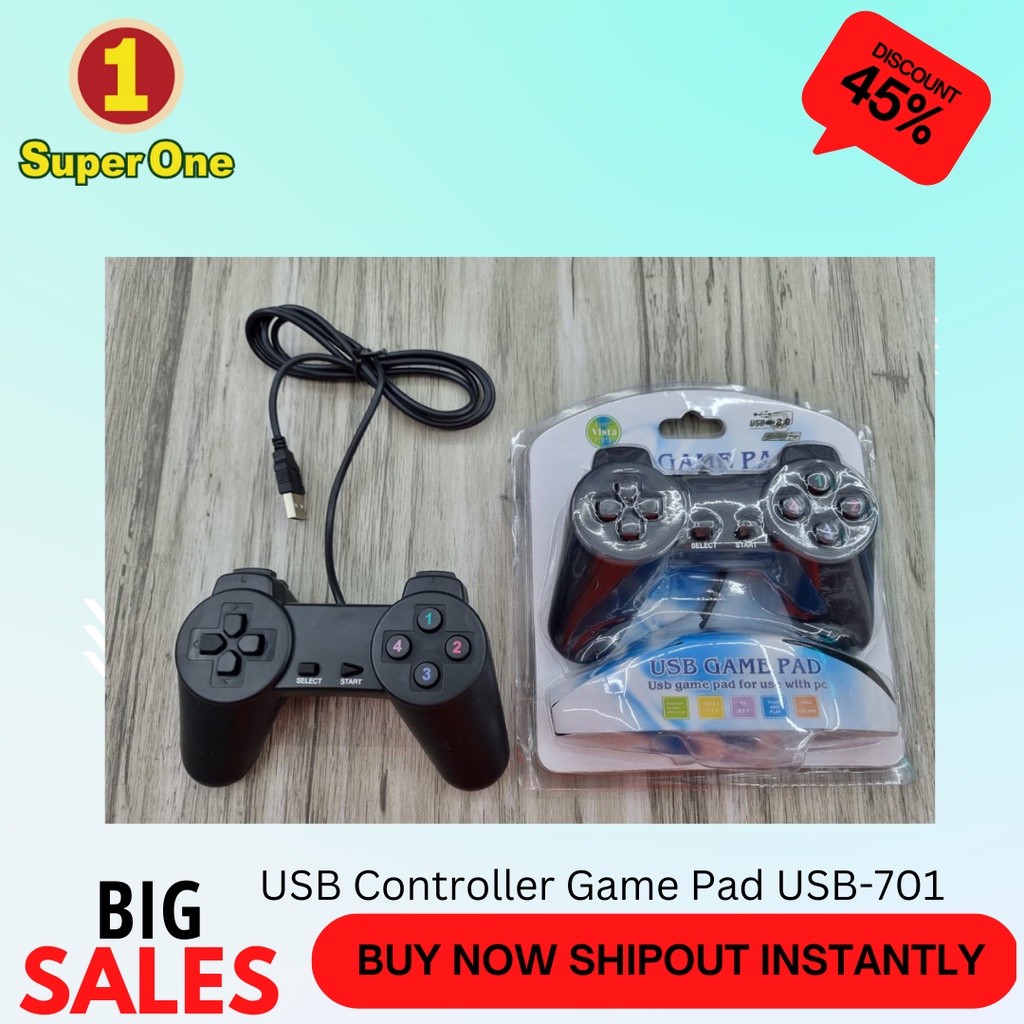 Wired USB Controller Game Pad USB-701. PM Us for more detail ! [Item ...