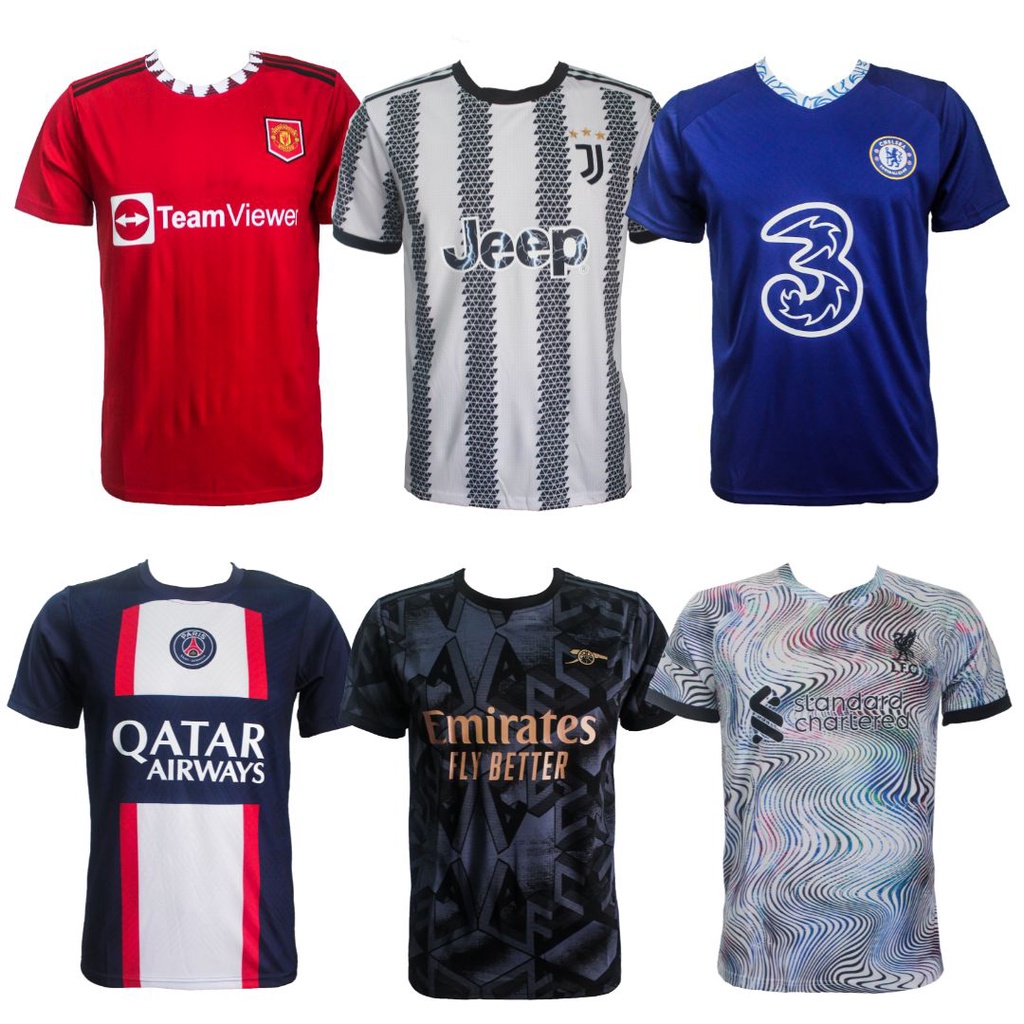 ( NEW SEASON ) MEN FOOTBALL CLUB JERSEY LATEST 2021/2022 SOCCER EPL ...