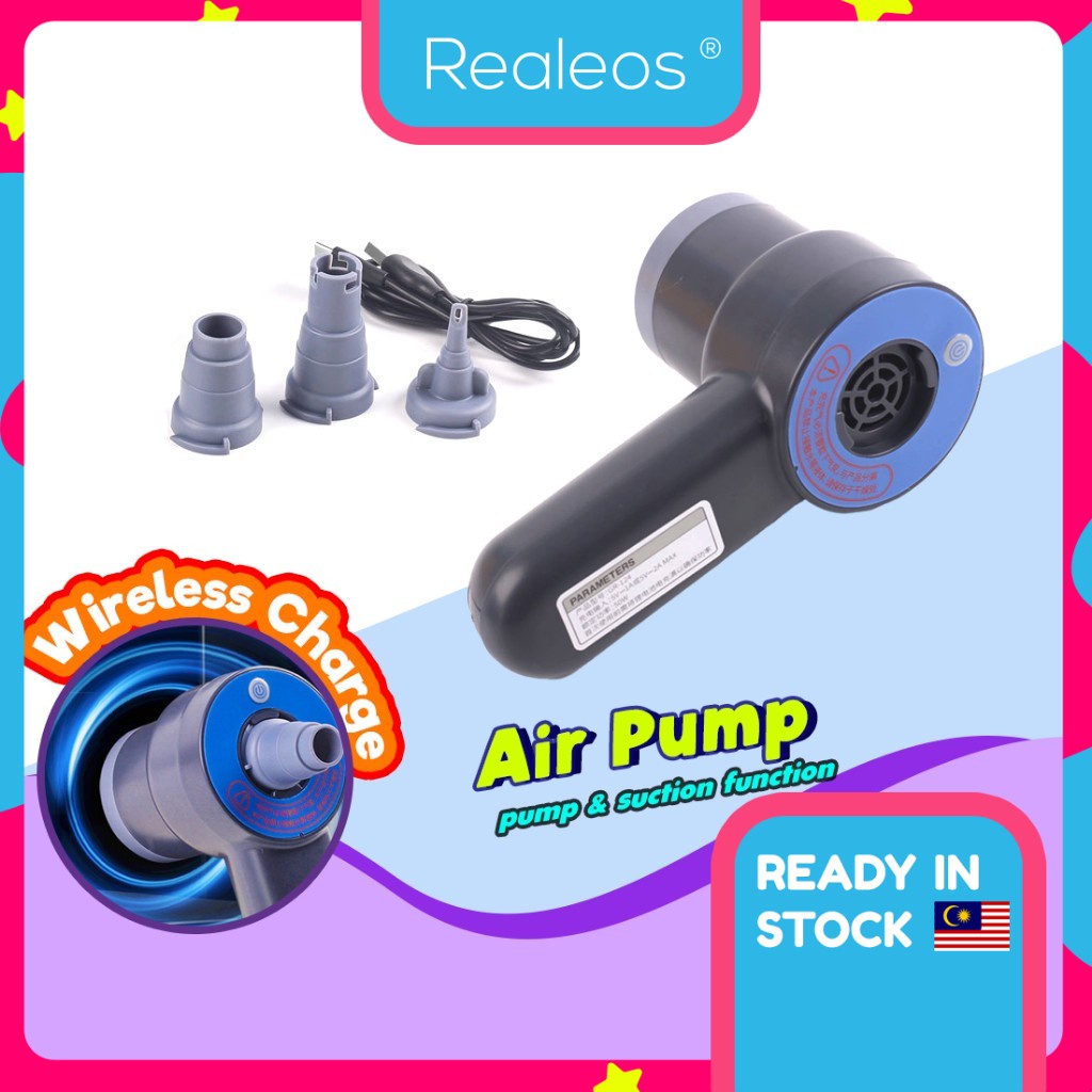 [WIRELESS] Realeos Travel Pump Portable Electric Wireless Pump Charging