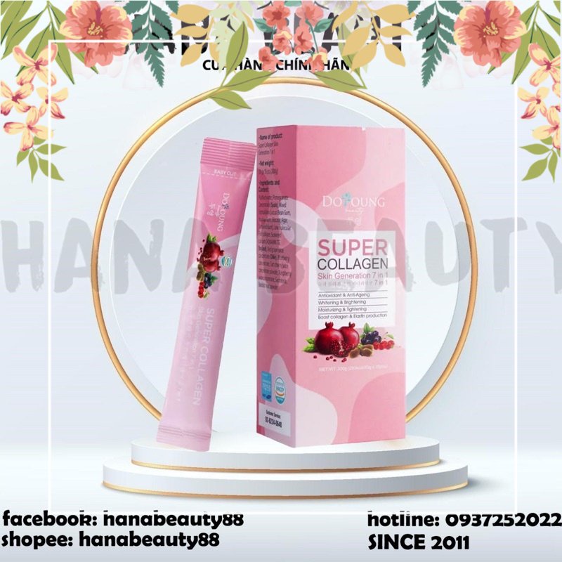 Doyoung Collagen Jelly Helps To Beautify Beautiful Skin In Box Of 15