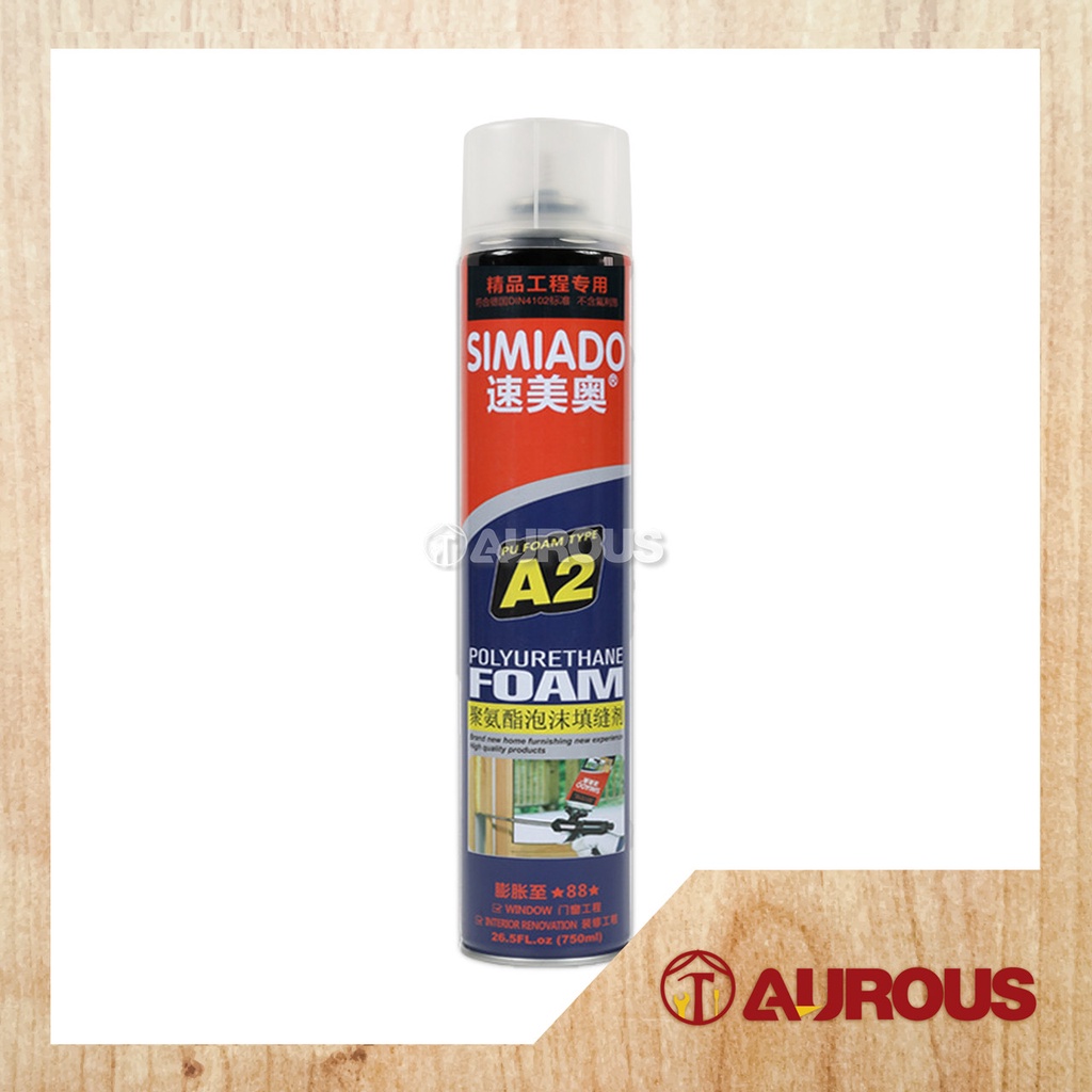 SIMIADO 2 IN 1 NOZZLE & GUN TYPE PU FOAM SILICONE SEALANT PU FOAM