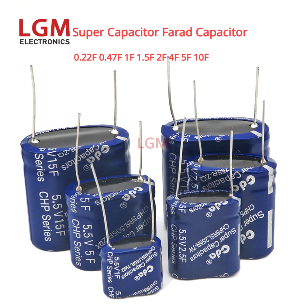 Super Capacitor Farad Capacitor Igmopnrq Combination Type 5.5V 0.22F 0