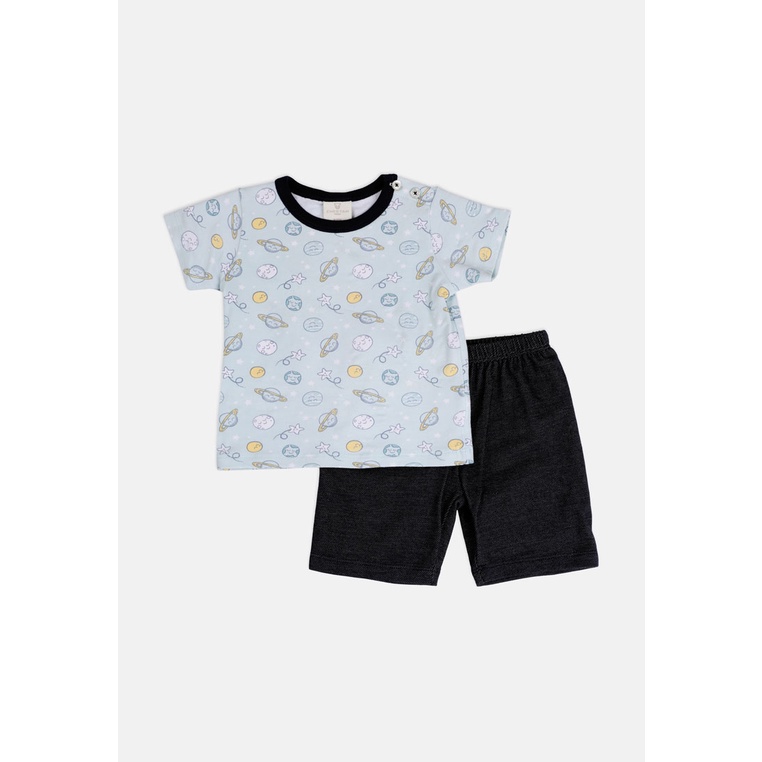 DISAUR Baby Boy Clothes Suits, Toddler Boy Short Sleeves Shirt