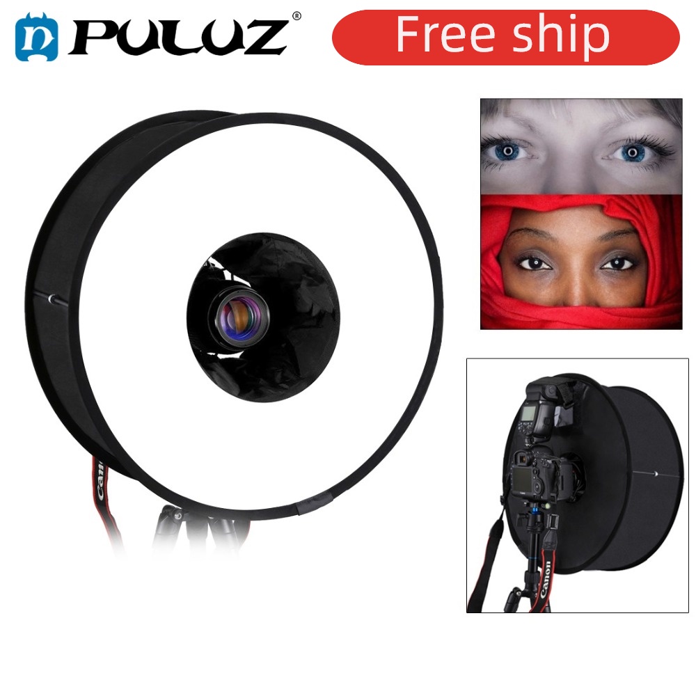 PULUZ PU5145 45cm Ring Softbox Speedlight Round Style Flash Light