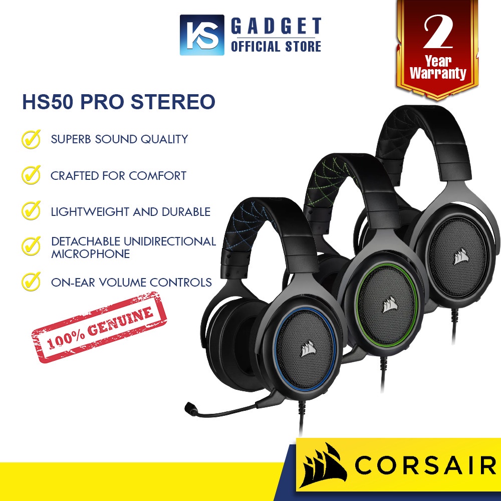 Corsair hs50 best sale mic static