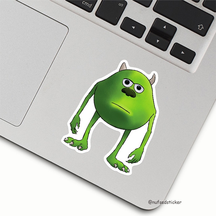 Mike Wazowski Meme Sticker | Shopee Malaysia