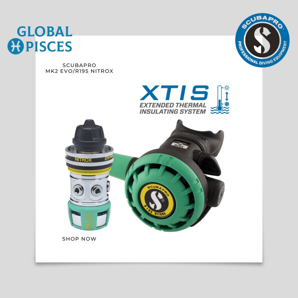 SCUBAPRO MK2 EVO/R195 NITROX DIVE REGULATOR SYSTEM Shopee Malaysia