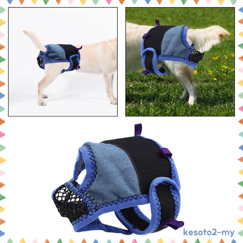 [Kesoto2] Hygiene Period Pants for Dogs Pets Adjustable Briefs