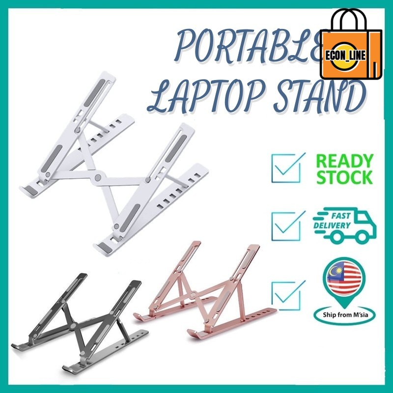 Portable Laptop Stand Adjustable Foldable Laptop Posture Healthy Holder ...