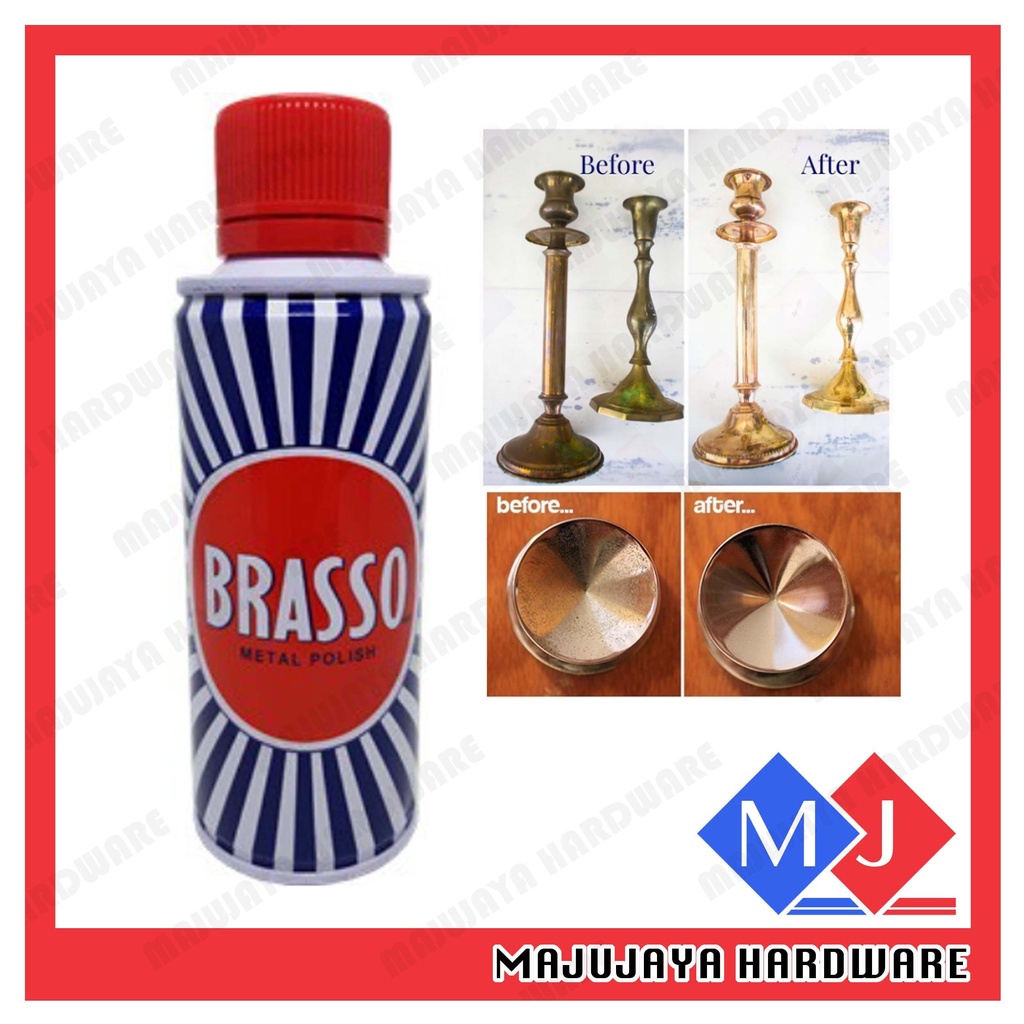 BRASSO Metal Polish Liquid Metal Polish for Cleaning and Refreshing