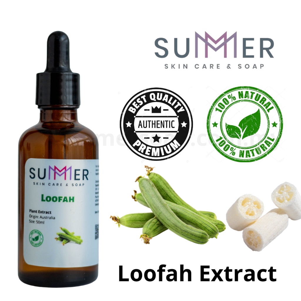 Summer Soap Loofah Extract 10/50/100ml PURE BOTANICAL EXTRACT ...