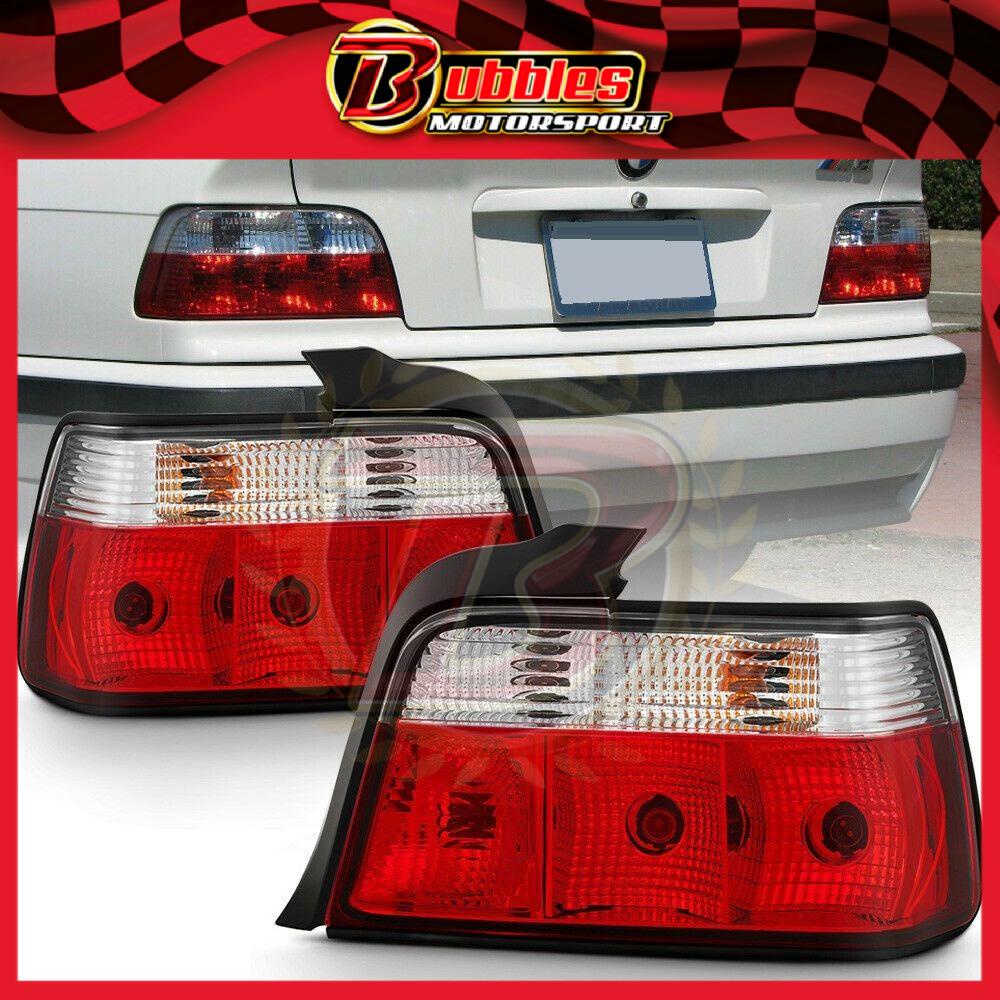 FK Pair Rear lights BMW 3 Series coupe E36 91-98 Red Clear Crystal 325 328 M3 main image 0