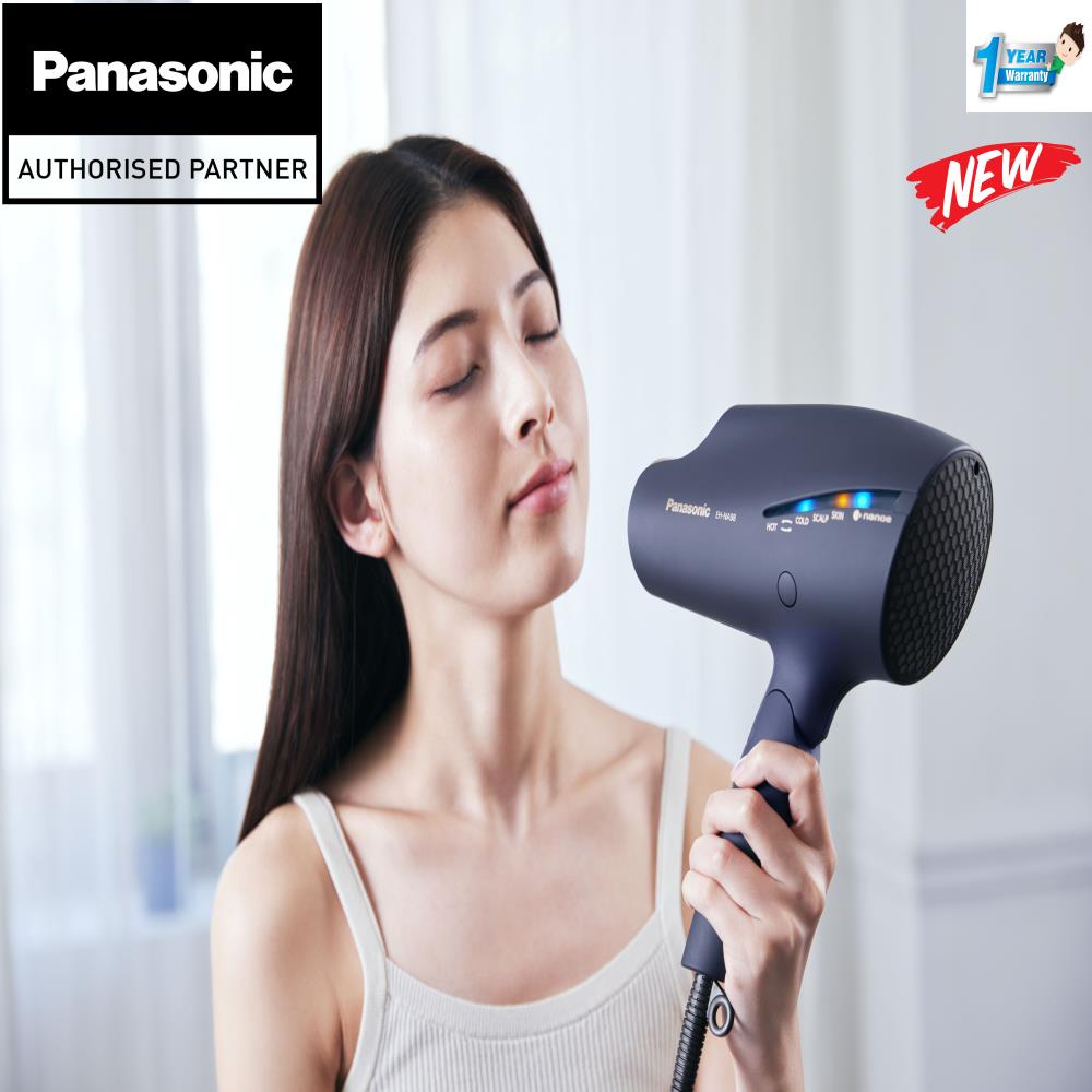 Panasonic Eh Na98 Nanoe Hair Dryer Moisture Eh Na98 A655 Aqua Shopee Malaysia 5491