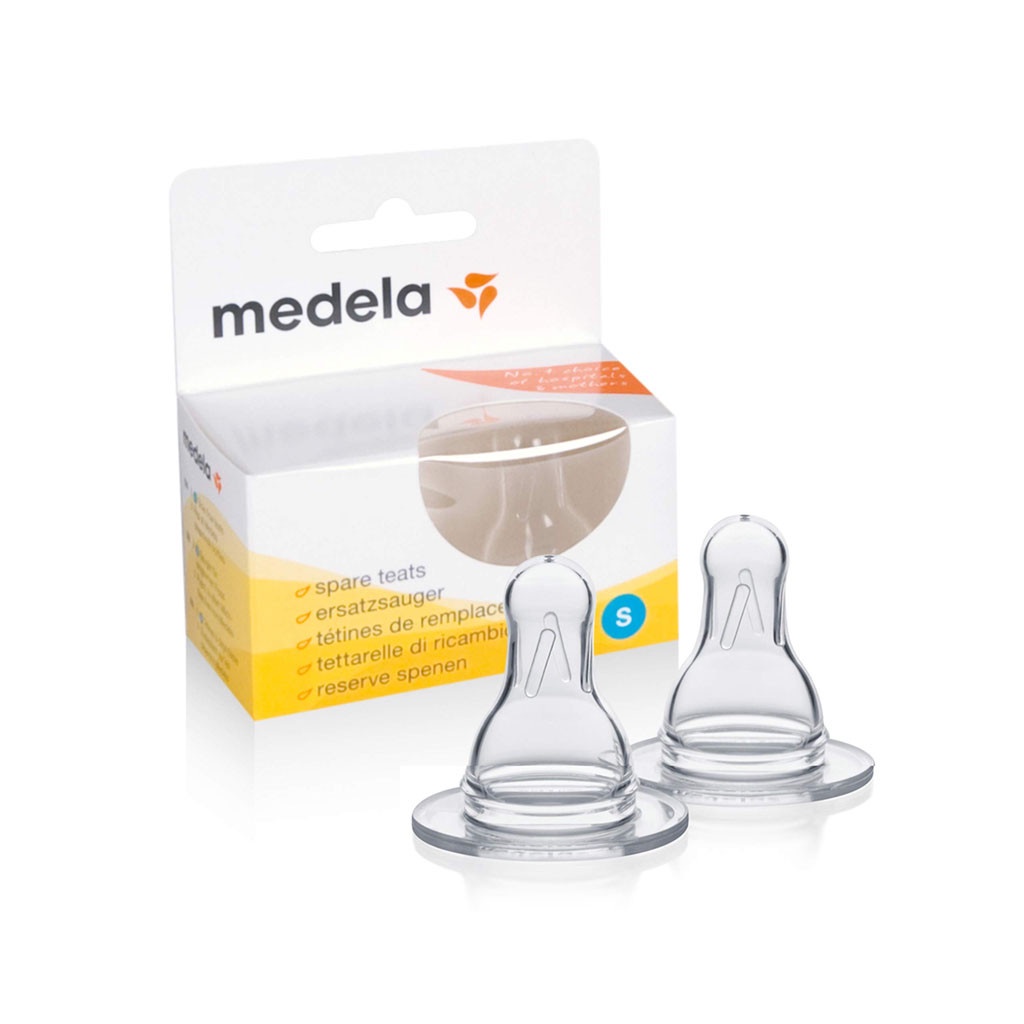 [Hayllo] Medela Spare Teat - Slow Flow (2pcs) | Shopee Malaysia