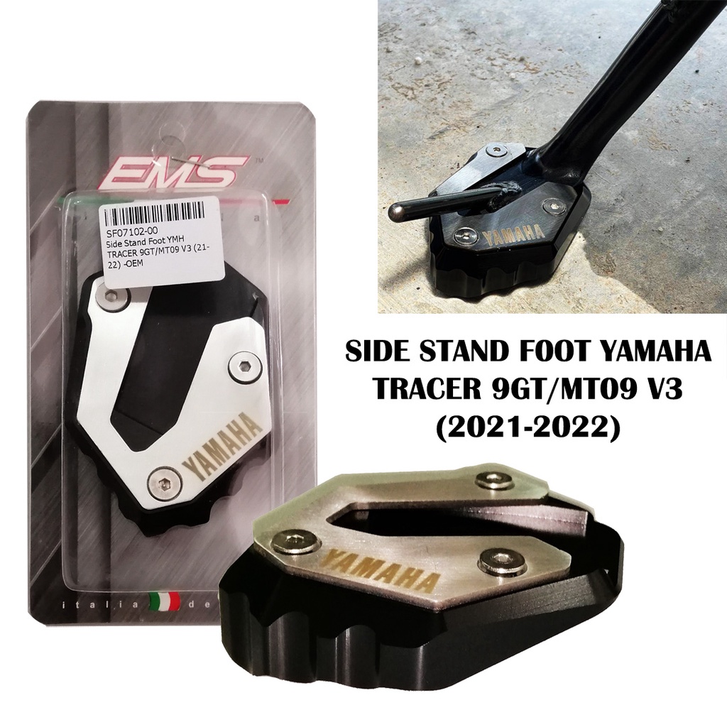 Kickstand Foot Extension Pad For DUCATI Multistrada – CNC Aluminum, Prevents Sinking & Adds Style