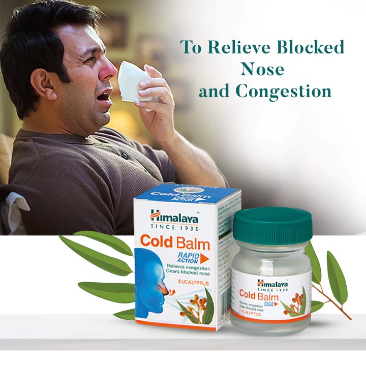 HIMALAYA Cold Balm(Rapid Action) | Pain Balm(Strong) (10g & 45g ...