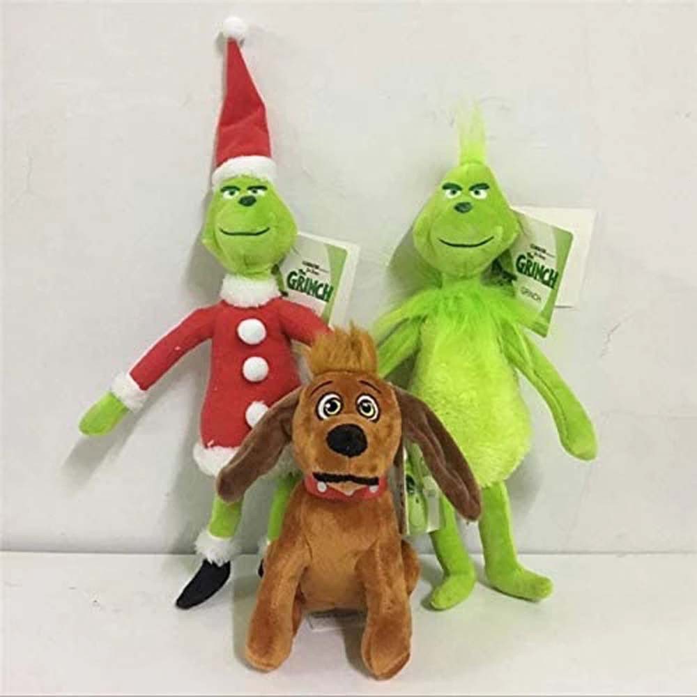 24 Hours Delivery 18-40cm Plush Toys Anime Max Dog Doll How To Grinch 