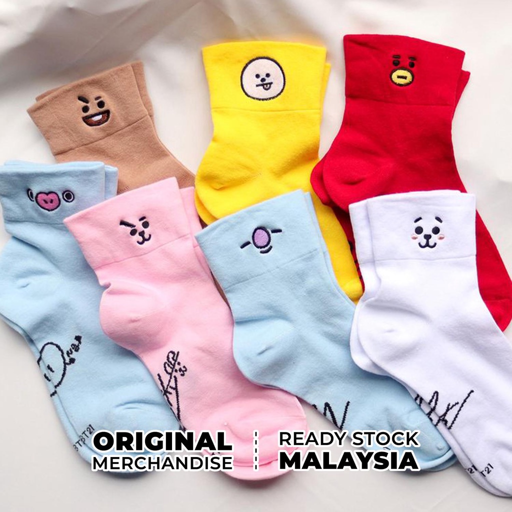 [OFFICIAL] BT21 Socks ver.3 BTS BT21 TinyTAN BangTan Kpop Merch ...