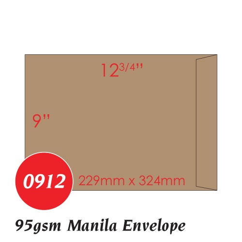 A4 Manila Envelope 9x12 9x14 10x12 10x13 10x15 12x16 A4 Envelope