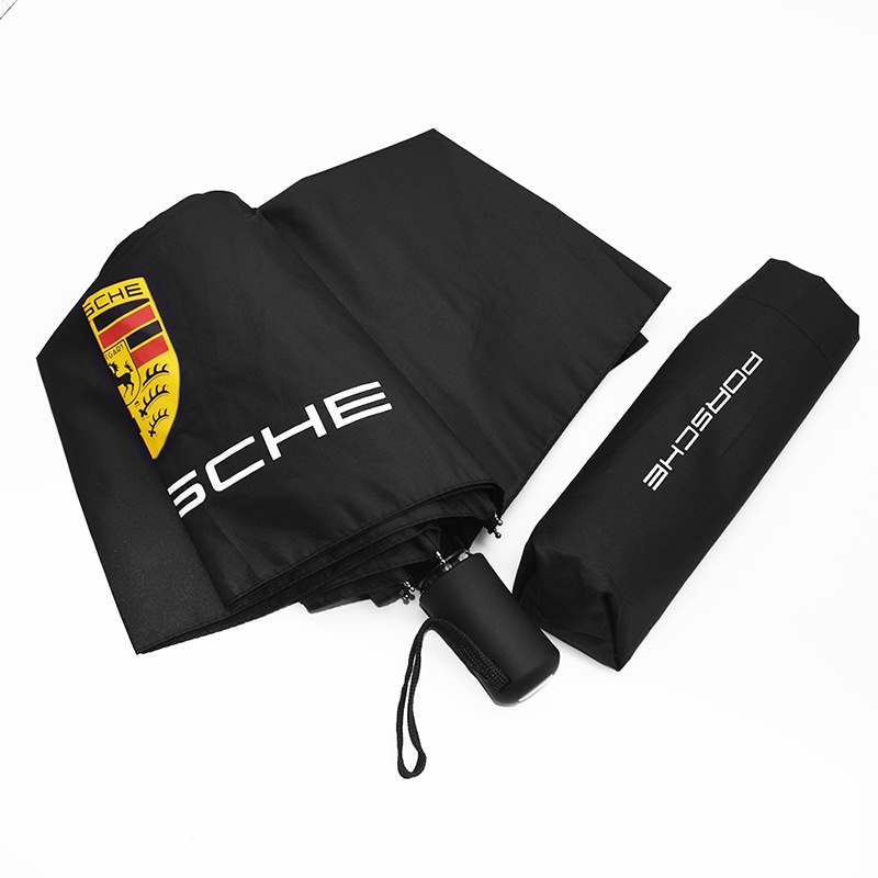 Car Foldable Automatic Umbrellas For Porsche Panamera Macan Cayenne 718