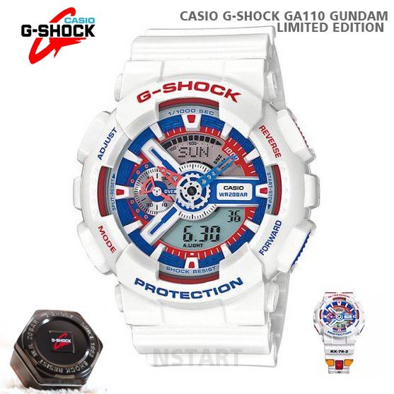 Casio G-Shock GA-110 Sports Watch Gundam Wrist Watch Men Sport