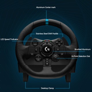 Logitech G923 TRUEFORCE Force Feedback Racing Wheel Dual Clutch Launch ...