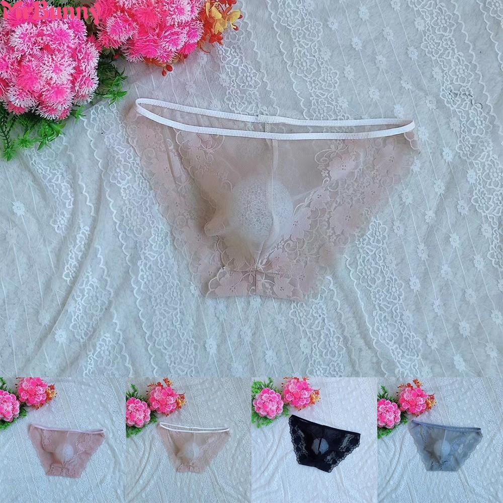 New Mens Sexy Lace Lingerie Thongs G String Underwear Pouch Panties Briefs Shopee Malaysia 1996