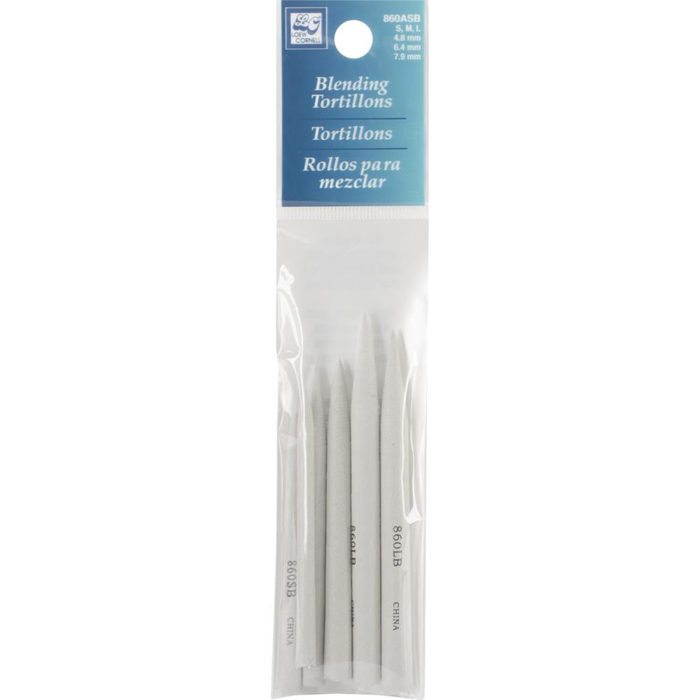 Loew Cornell Assorted Blending Tortillons Asst 6 Pk (for Blending 