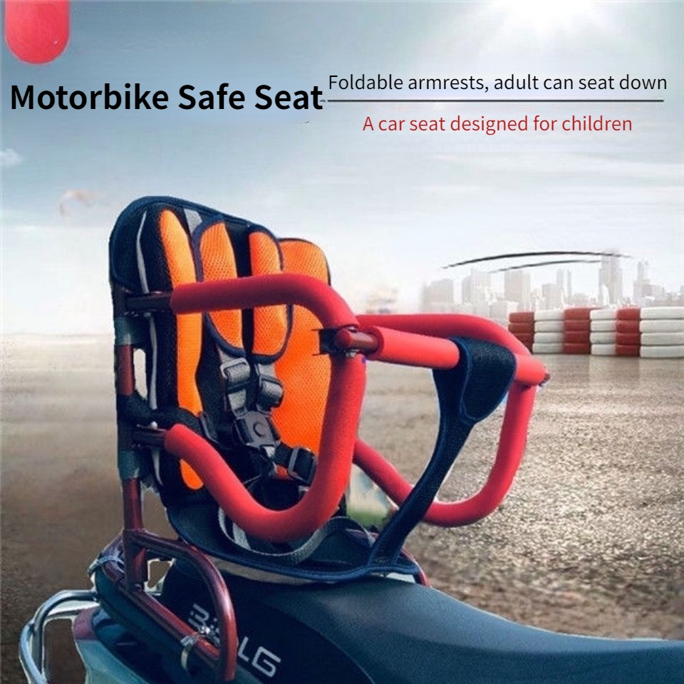 Electric Motorcycle Child Safety Seat Rear-facing Motorbike Safety