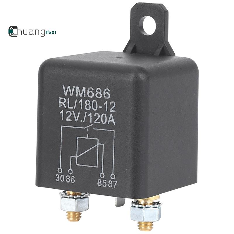 DC 12V Relay Battery Isolating Relay 12V / 120A Peak Load for Car ...