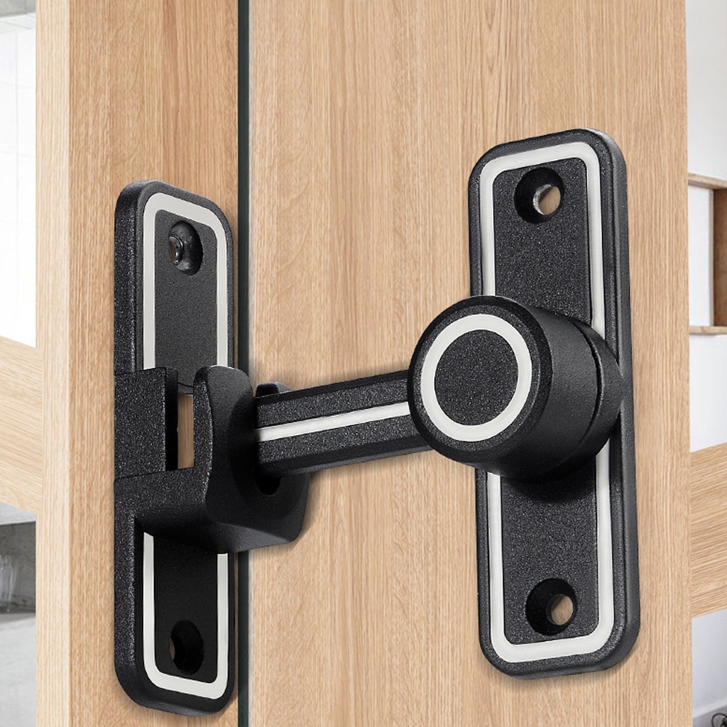 Sliding Door Bolt Luminous Prevent Theft Safe Stainless Steel 90 180