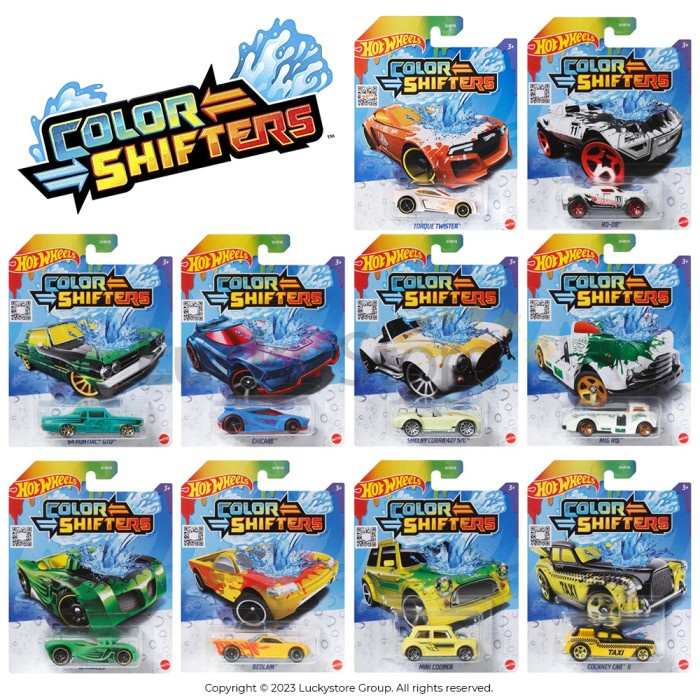 Hot Wheels HotWheels HW Color Shifters - Color Change Free Choose ...