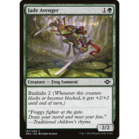 Jade Avenger - MTG - Modern Horizons 2 - Playset | Shopee Malaysia