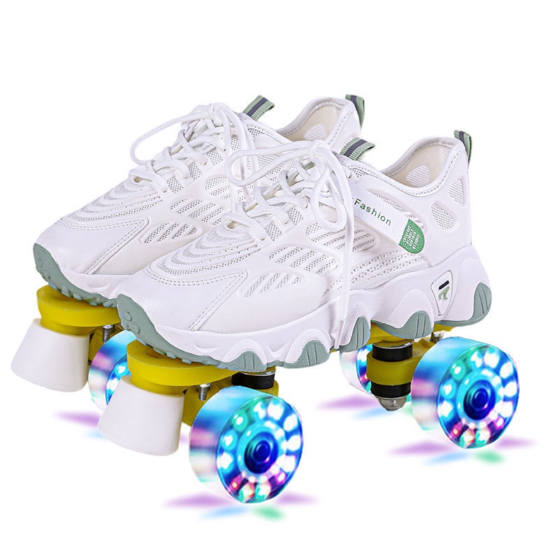 upgrade 2023 new roller skates four wheel adult children's double row