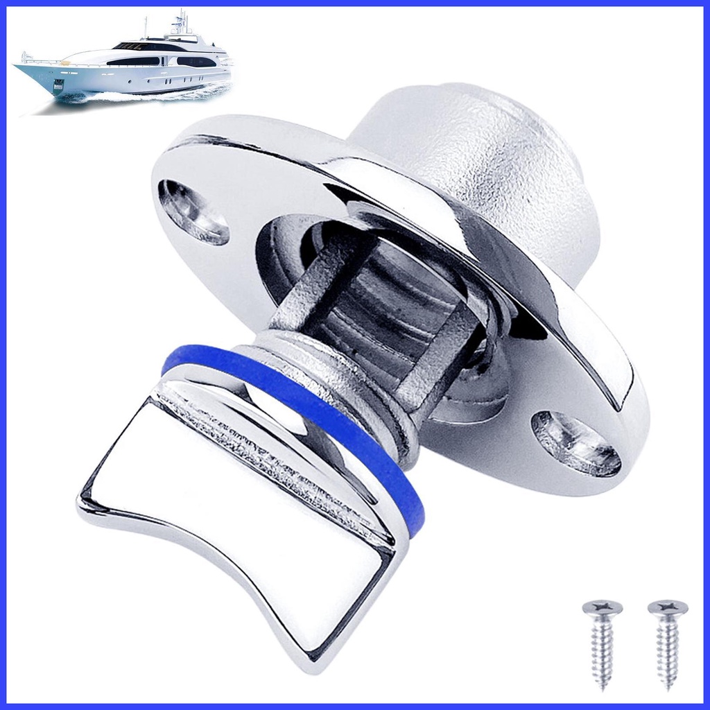 Boats Drain Plugs Marine Plug Kit Stainless Steel with Screws Sealed
